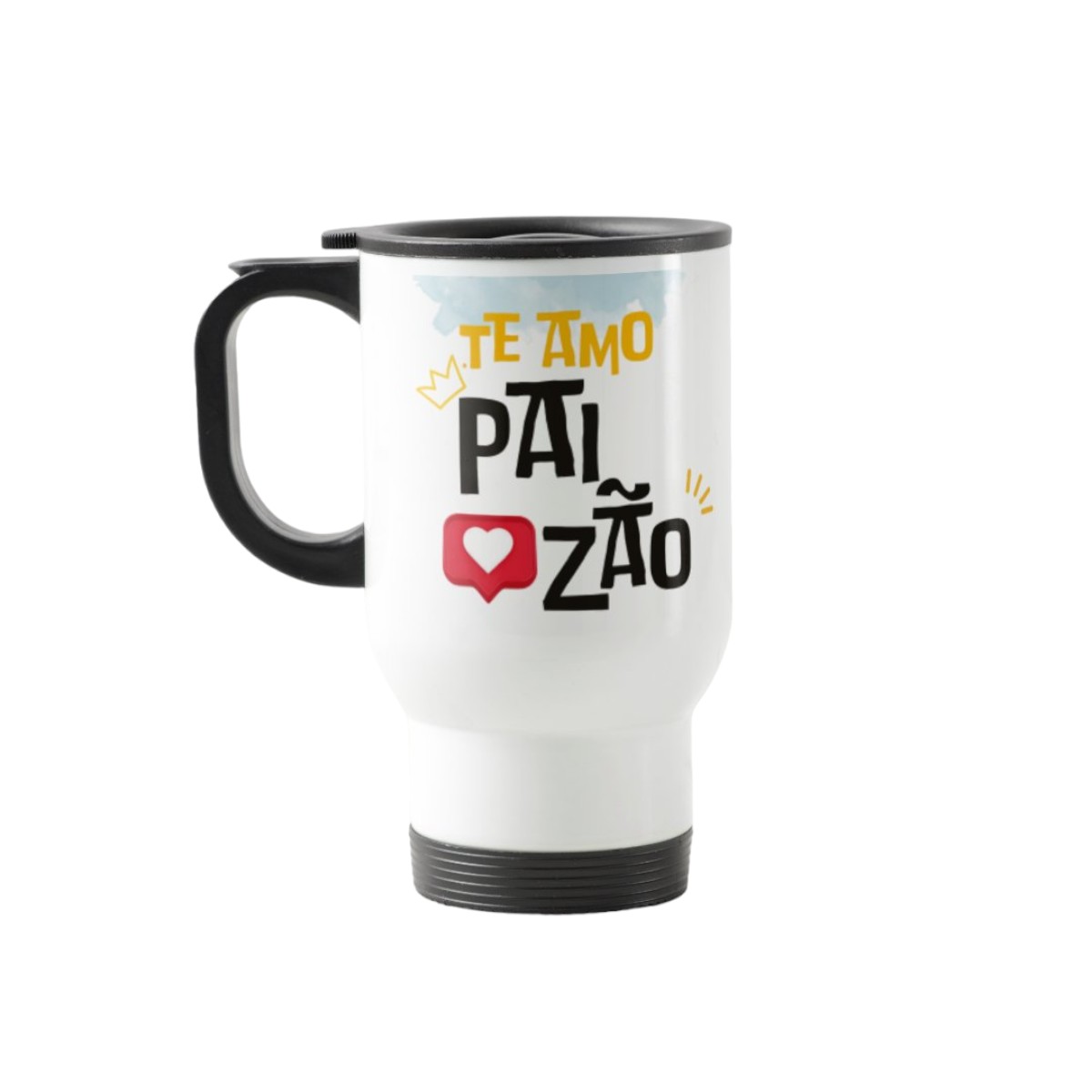 Copo Térmico Presente Criativo Dia dos Pais Te Amo Paizão - Família (Pai)