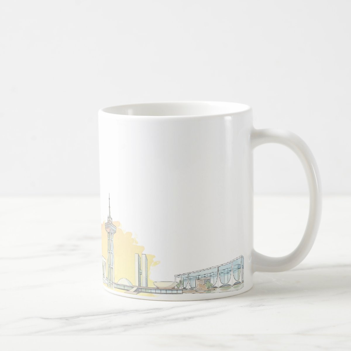 Caneca Personalizada Distrito Federal Lembrança Cidade Brasília