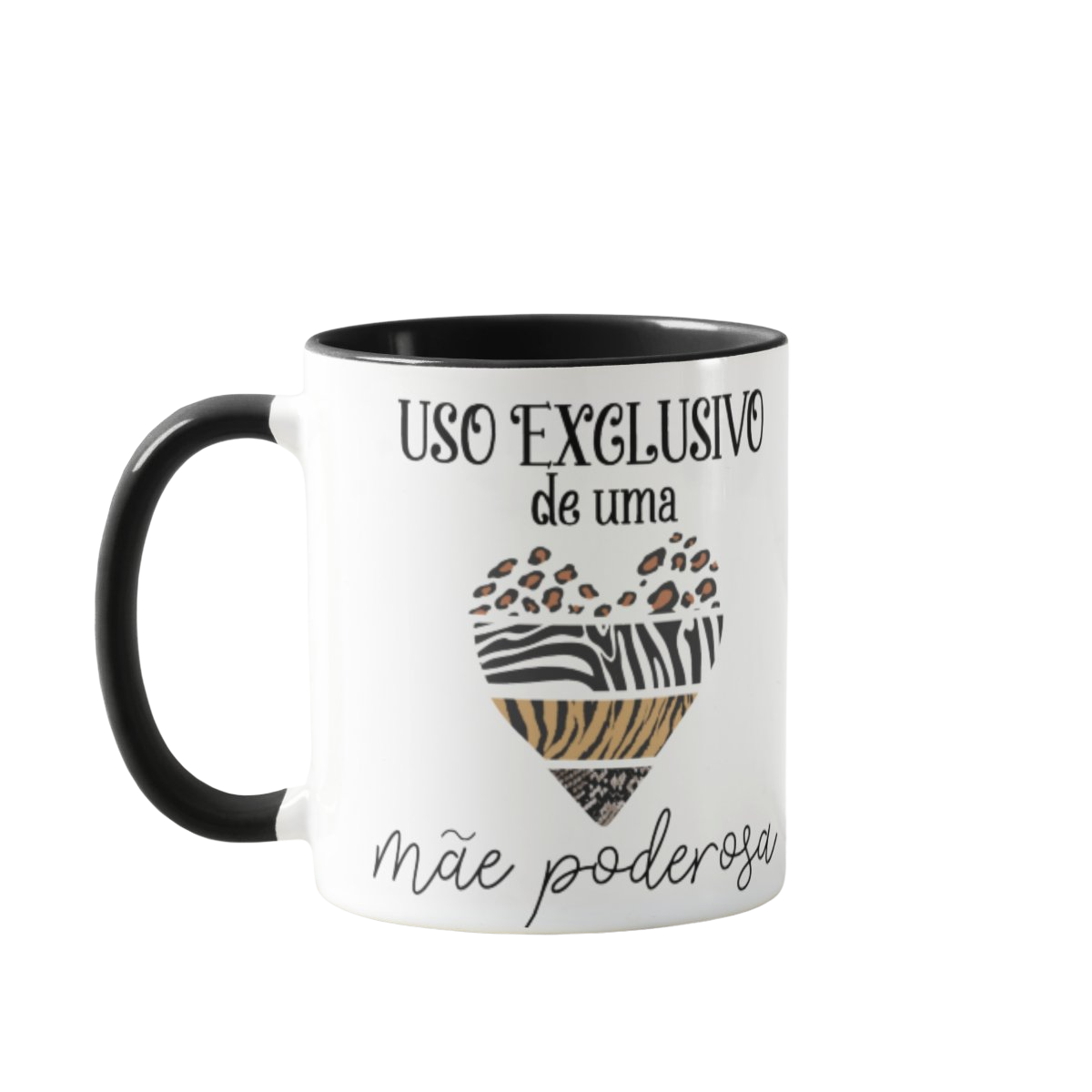 Caneca Criativa Lembrança Uso Exclusivo de Uma Mãe Poderosa - Família (Mãe)