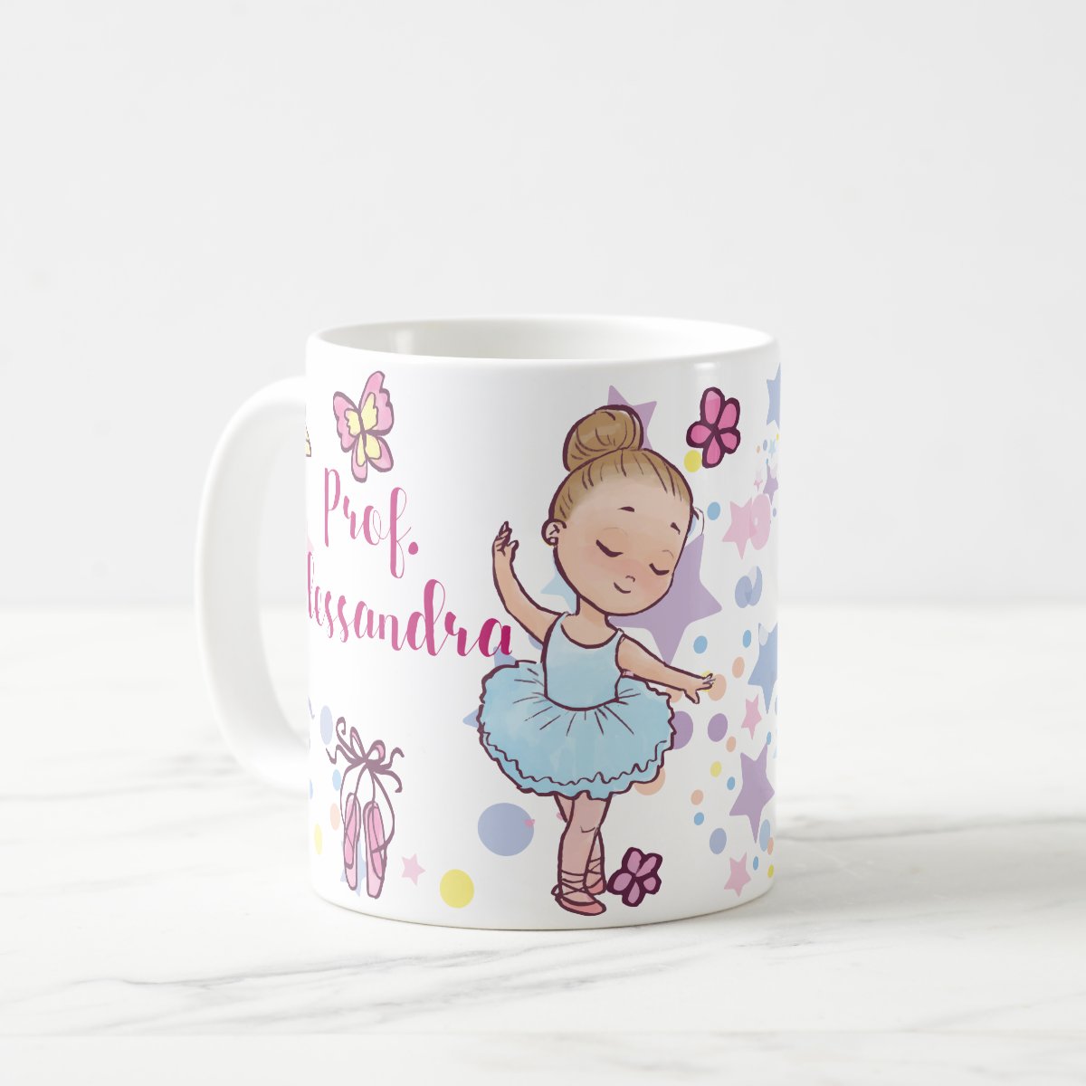 Caneca Personalizada Delicada as Professoras Bailarinas