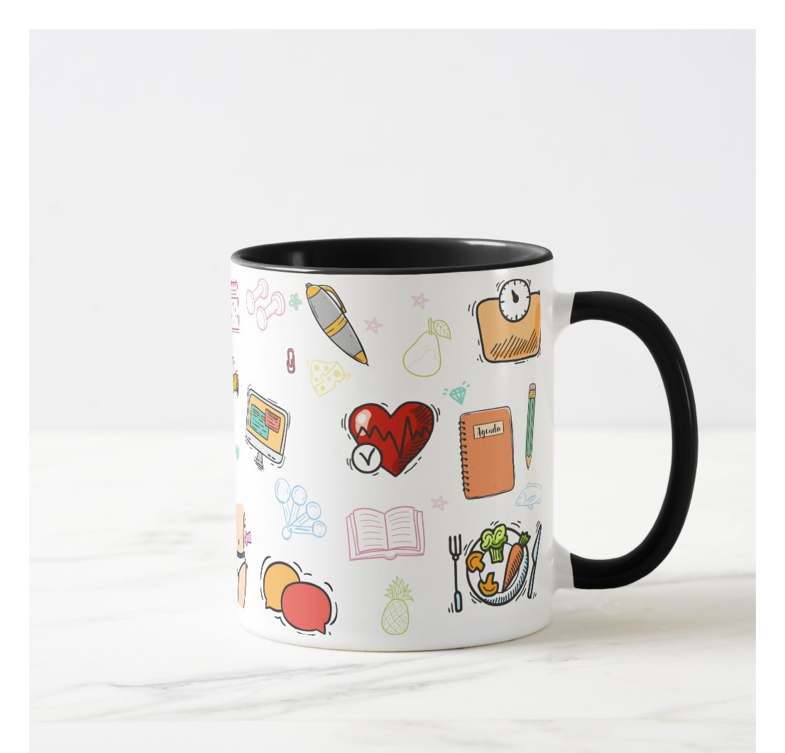 Caneca Personalizada Presente Nutrição Nutricionista