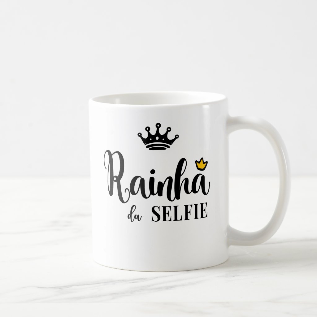 Caneca Personalizada Presente Para Amiga Rainha Da Selfie - Outros (Amigo(a))
