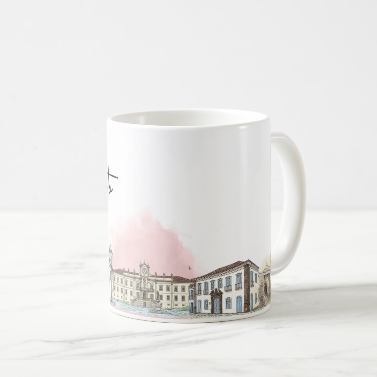 Caneca Personalizada Minas Gerais Lembrança Cidade Ouro Preto