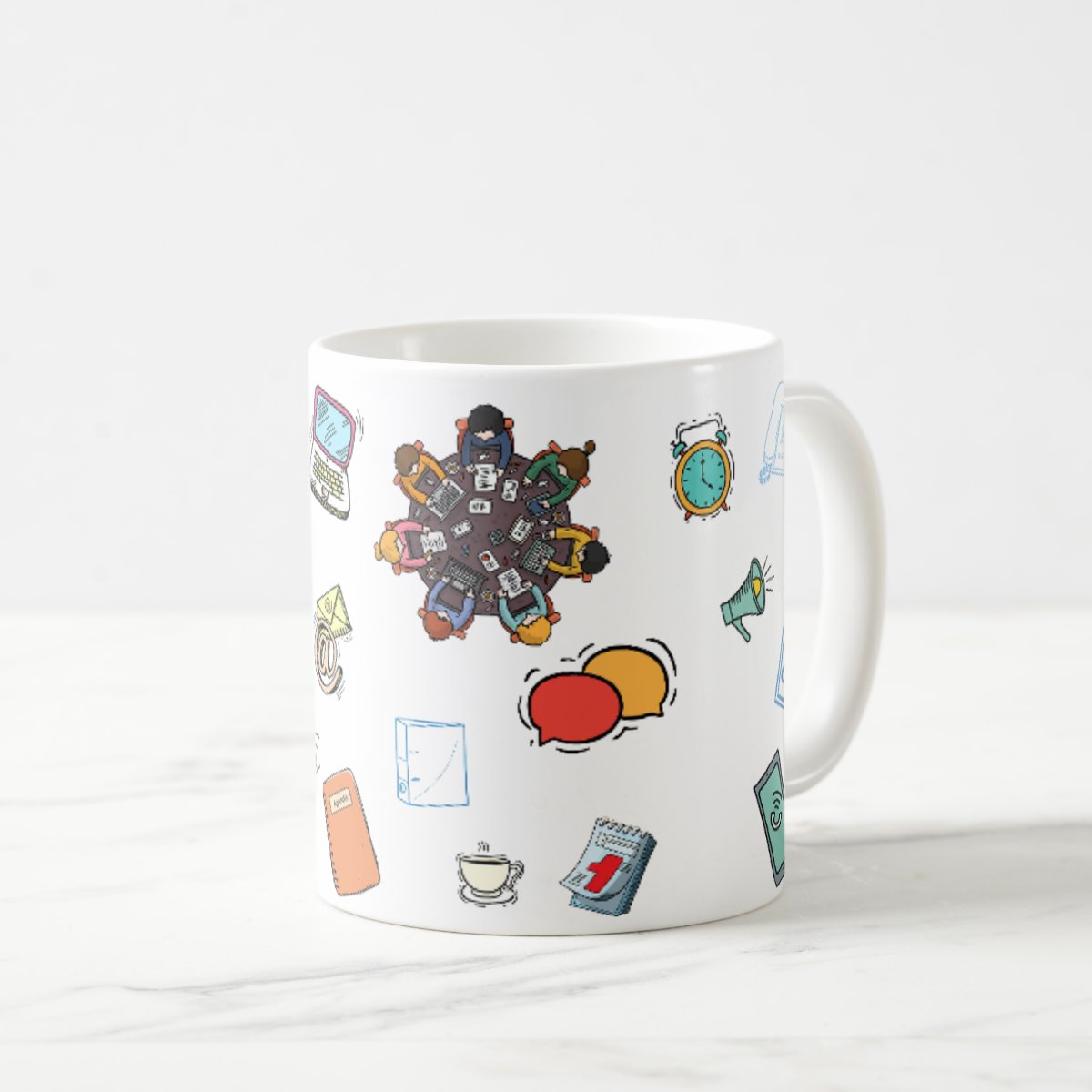 Caneca Profissão Escritório Presente Criativo de Secretária