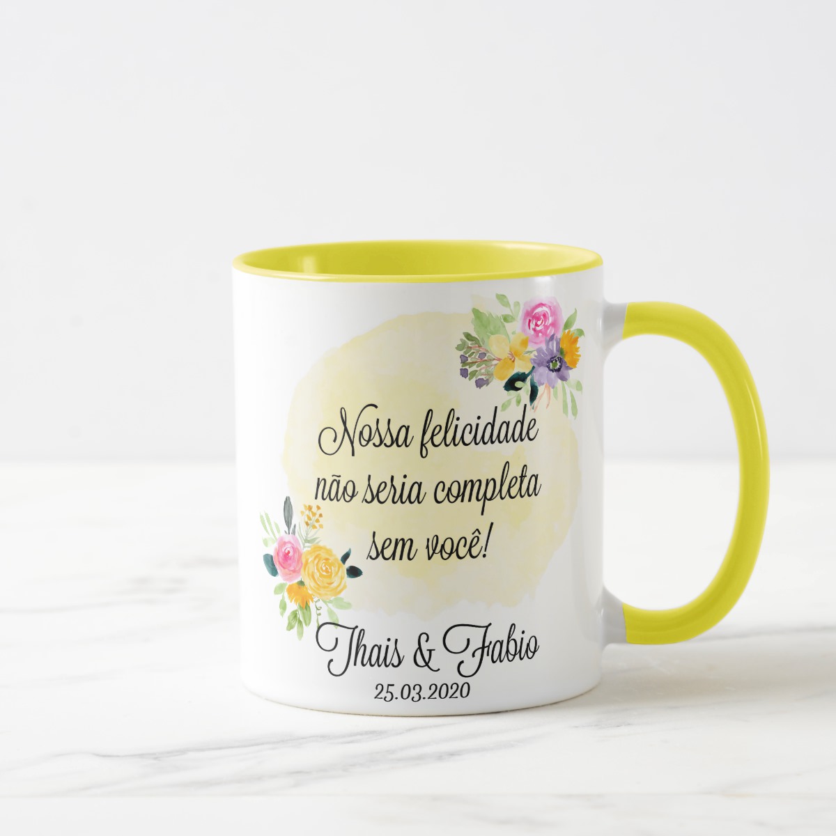 Caneca Casamento Presente Familia Lembrança Avó da Noiva