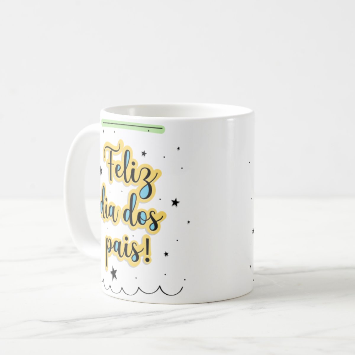 Caneca Personalizada Feliz Dia dos Pais Presente Pai Papai