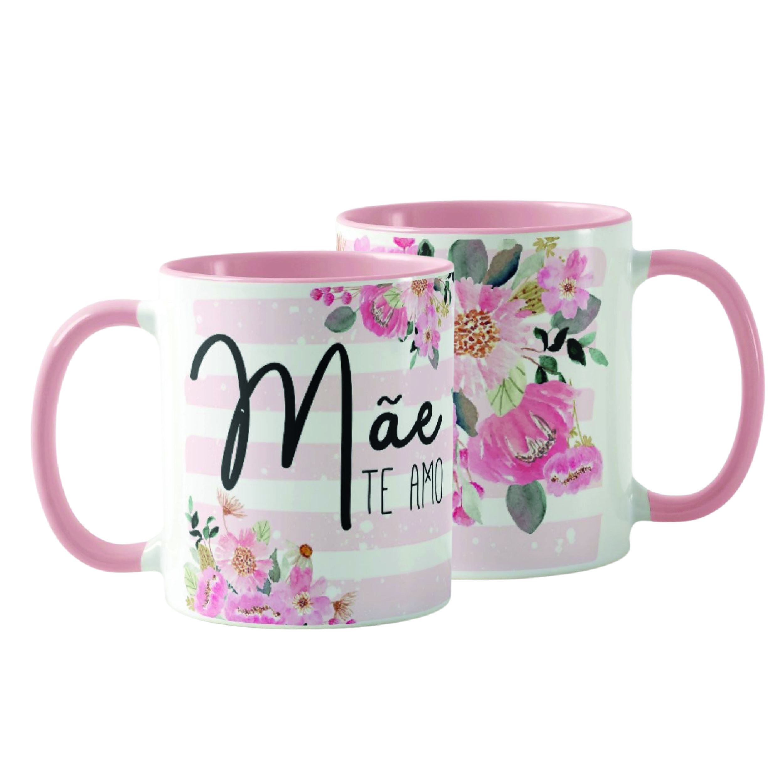 Caneca Feminina Delicada Presente Especial para Mãe Te Amo - Família (Mãe)