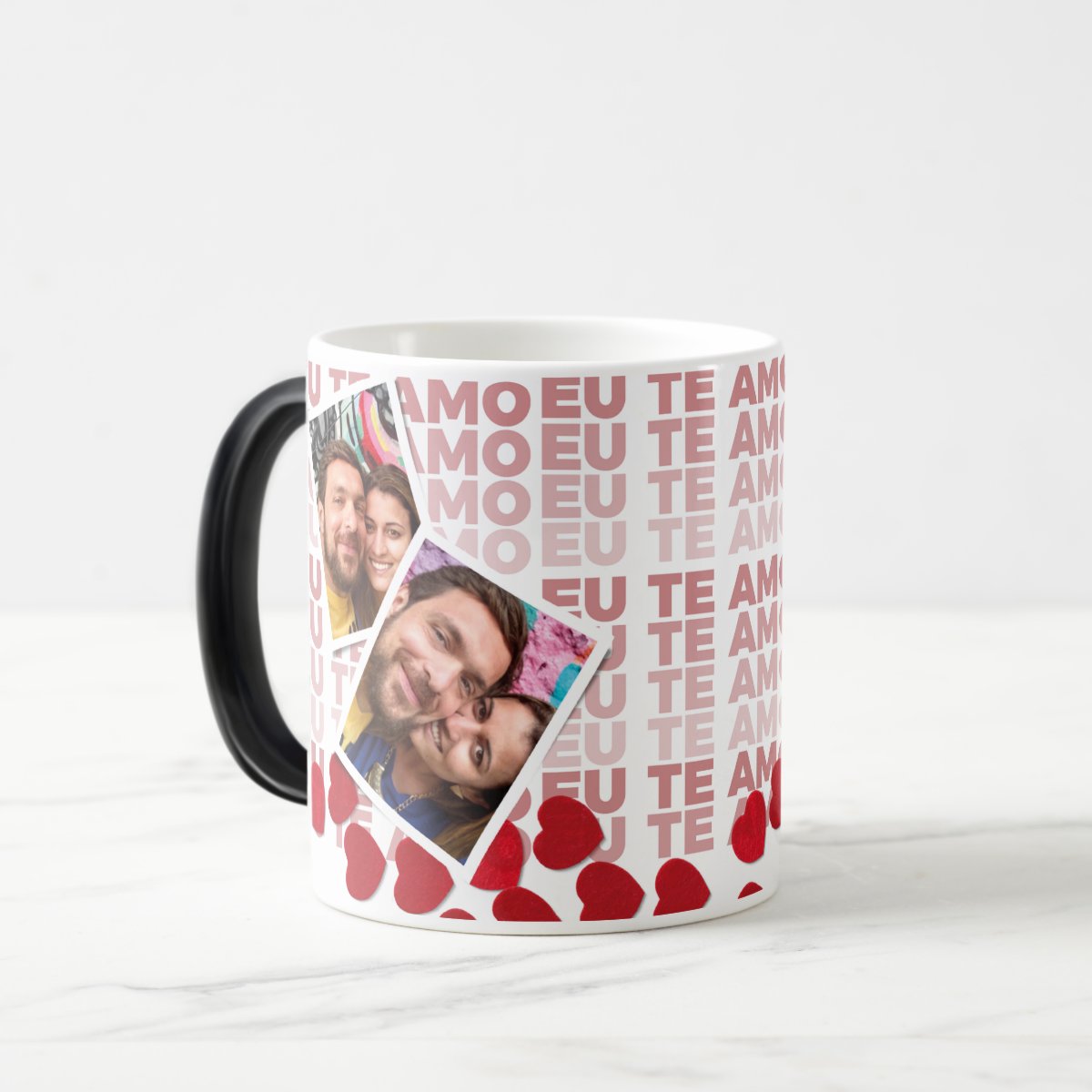 Caneca Mágica Presente Te Amo Presente para Casal Apaixonado