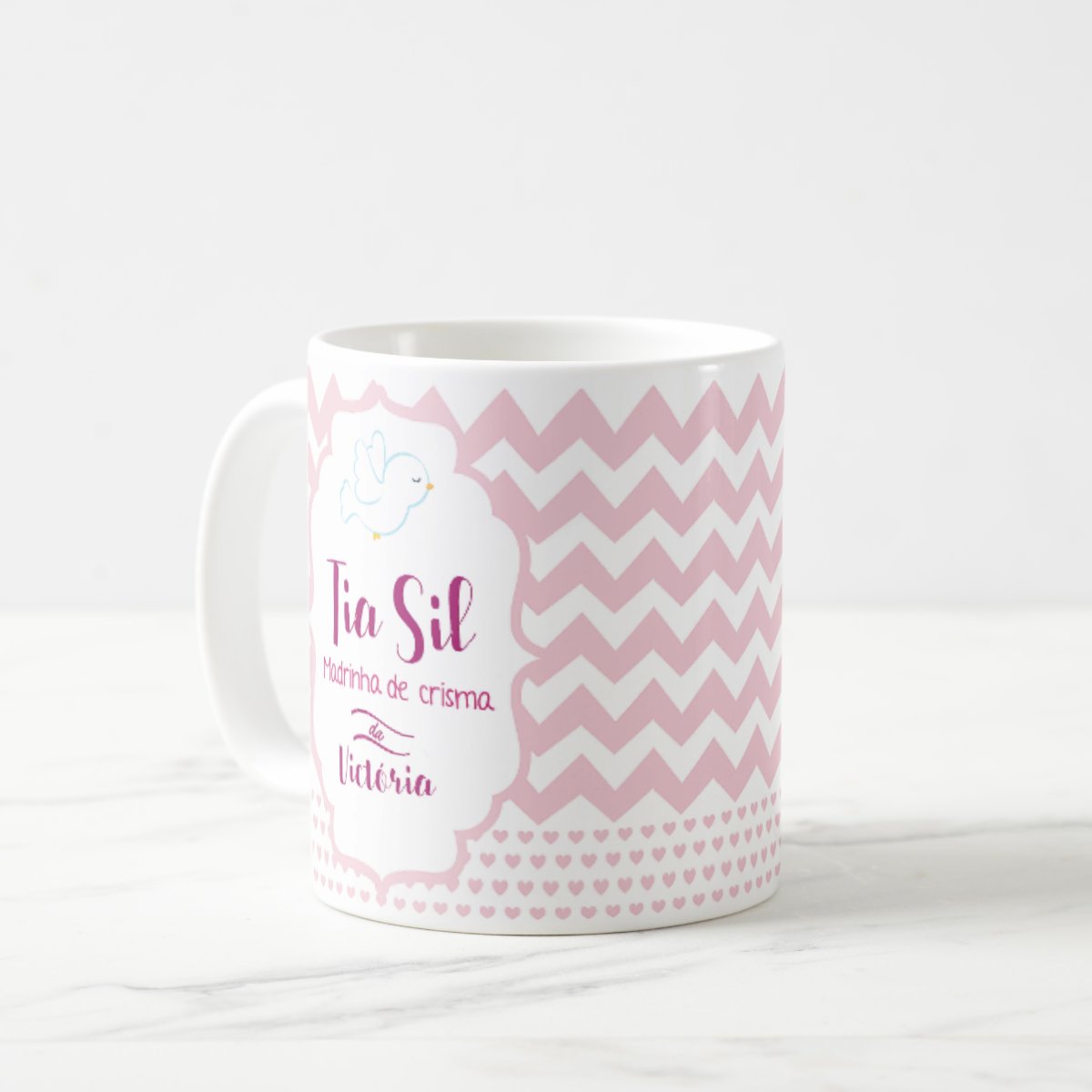 Caneca Personalizada Crisma Presente Especial Madrinha