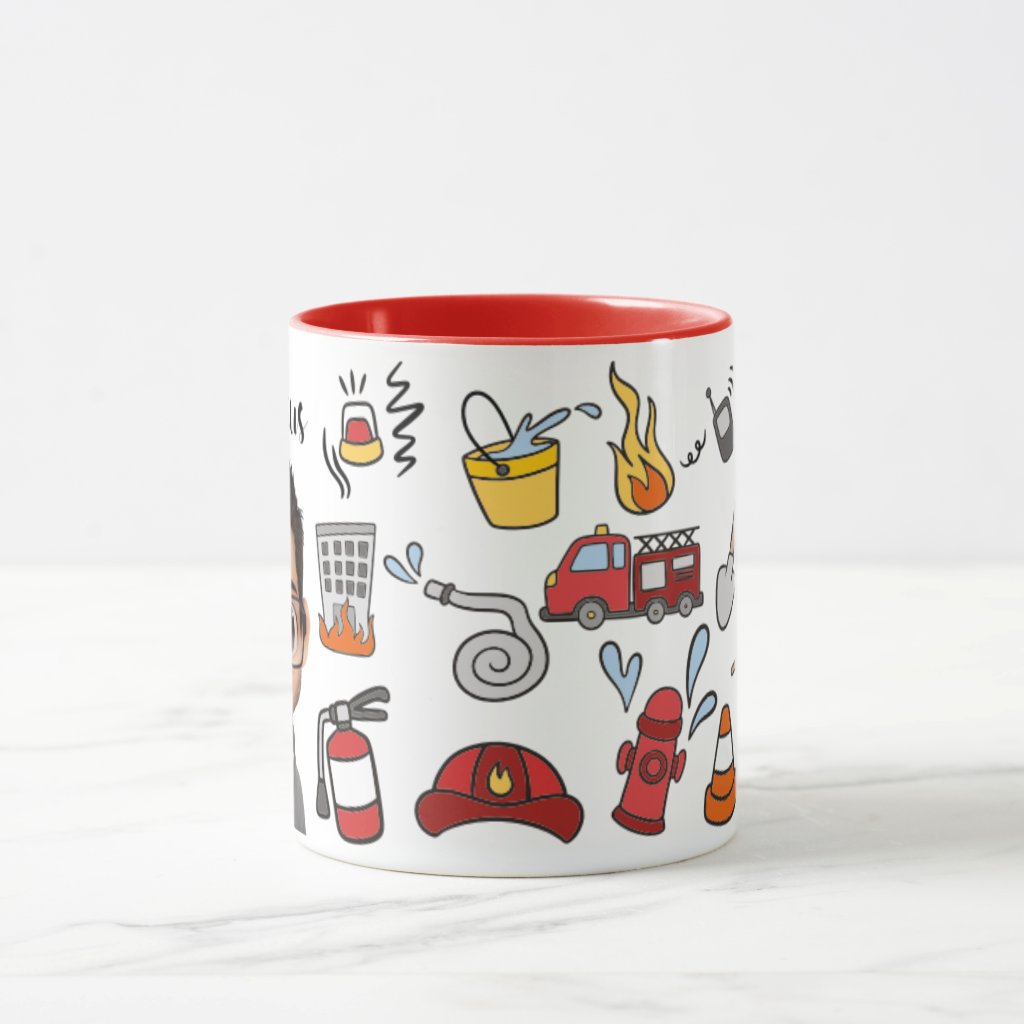 Caneca Bombeiro Presente Criativo para Corpo de Bombeiros