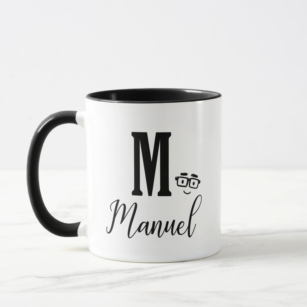 Caneca Masculina Foco Força e Café Personalizada com Nome