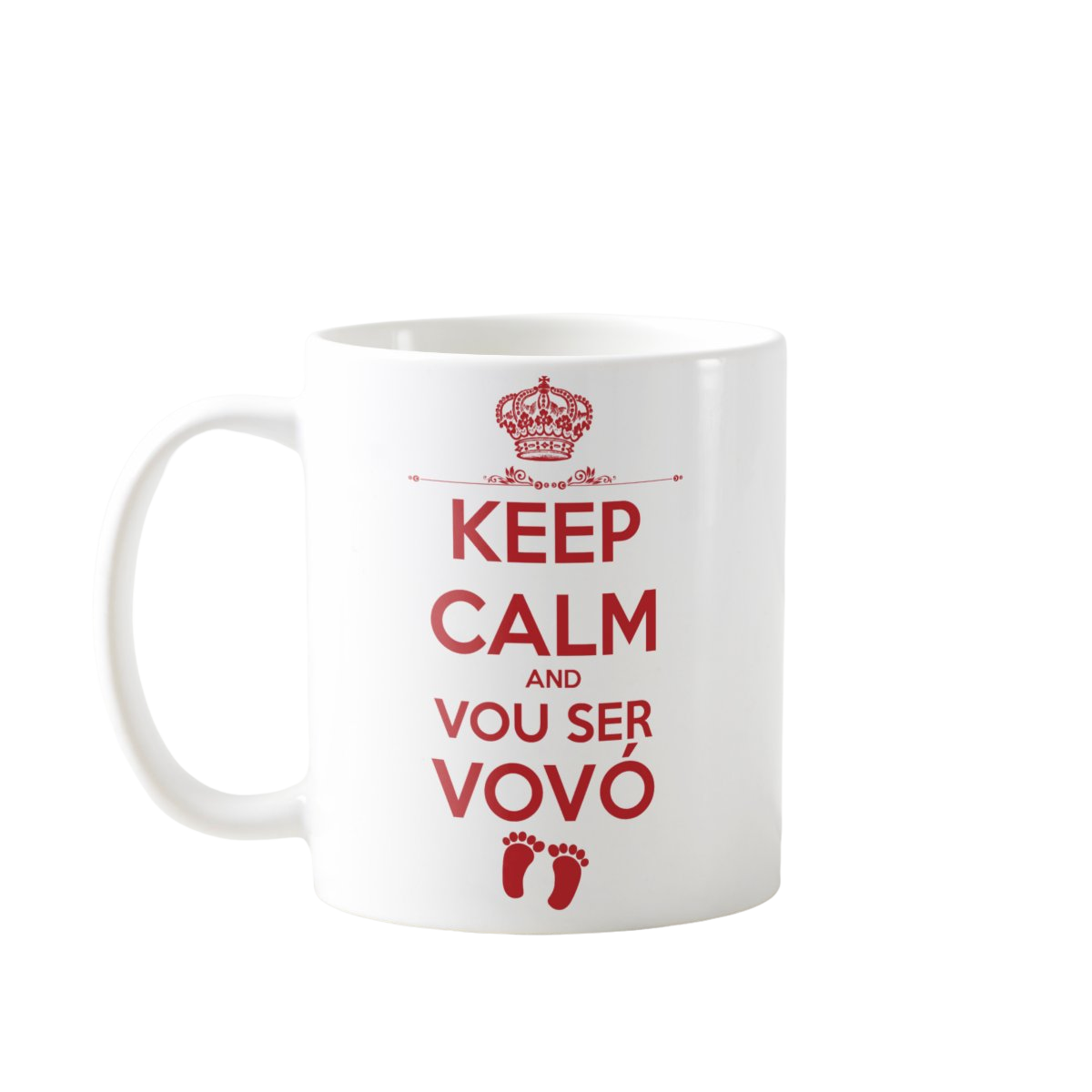 Caneca Presente Anúncio de Gravidez Futura Vovó Avó