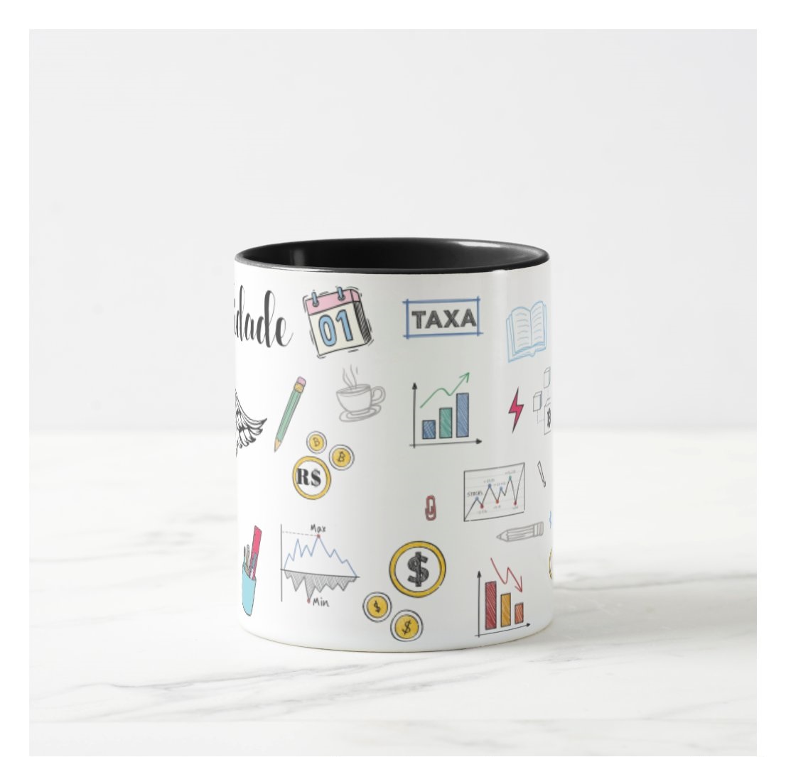 Caneca Profissão Contabilidade Presente Empresa Contador