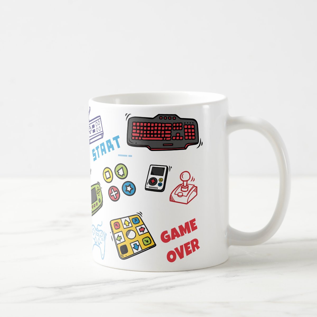 Caneca Profissão Gamer Presente Personalizada Com Avatar