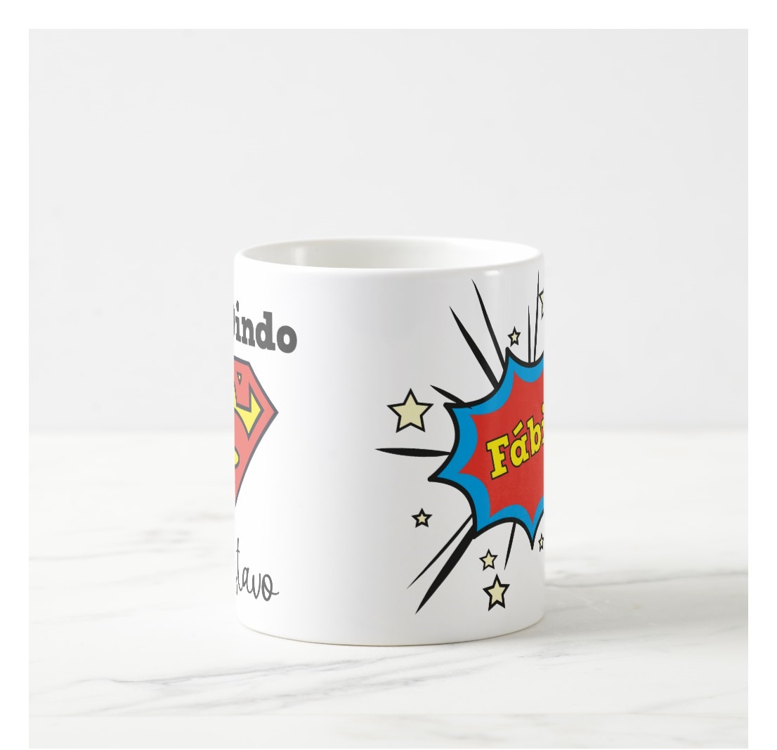  Caneca Batismo Dindo Presente Personalizada Com Nome