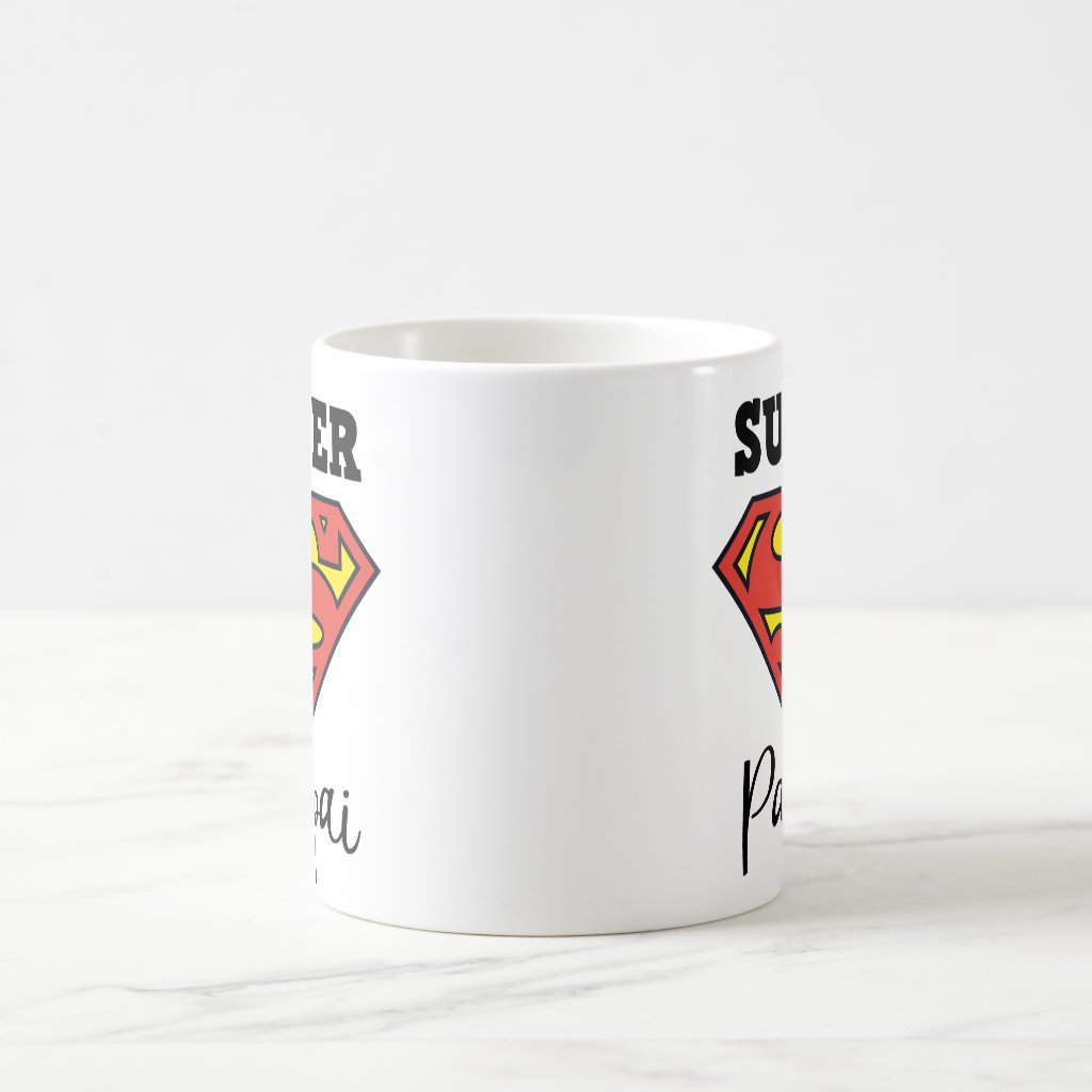 Kit Presente Criativo Personalizado Com Frase Super Papai