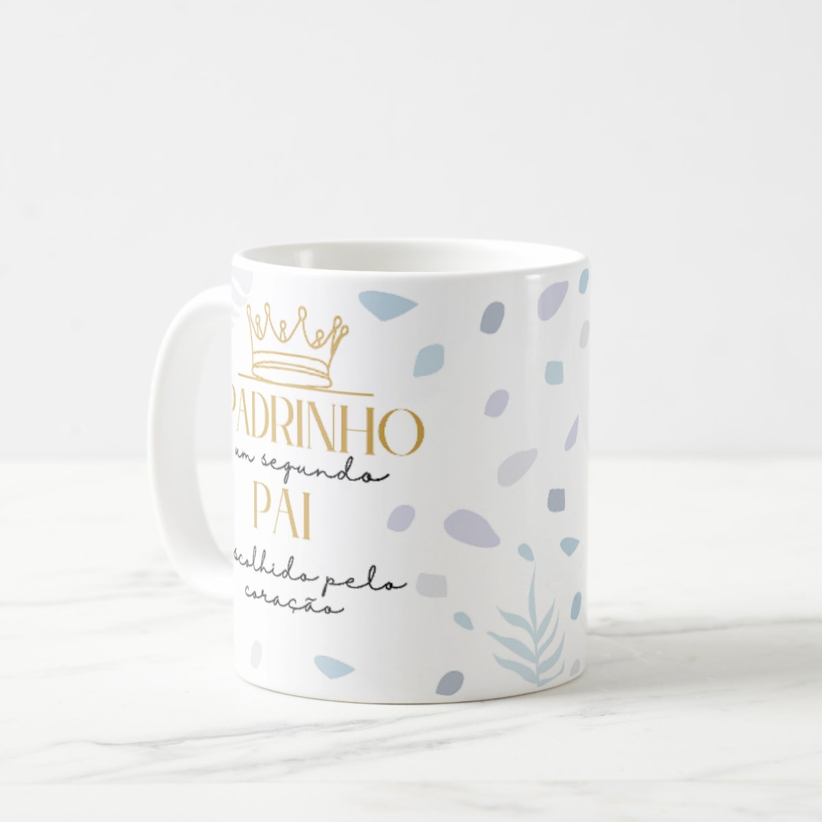 Caneca Personalizada Padrinho Presente Como Segundo Pai