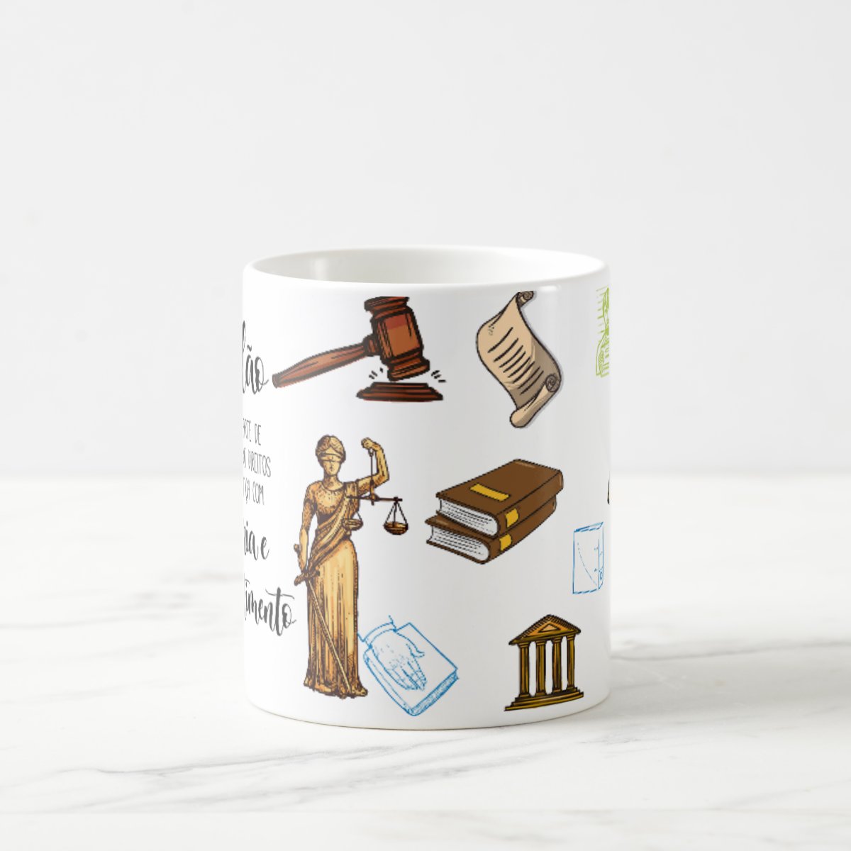 Caneca Profissão Presente Profissionais Advocacia Jurídico