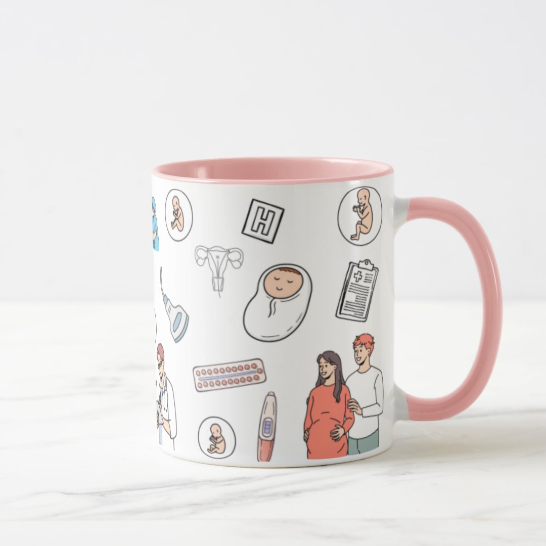 Caneca Presente Personalizado Medicina para Médica Obstetra