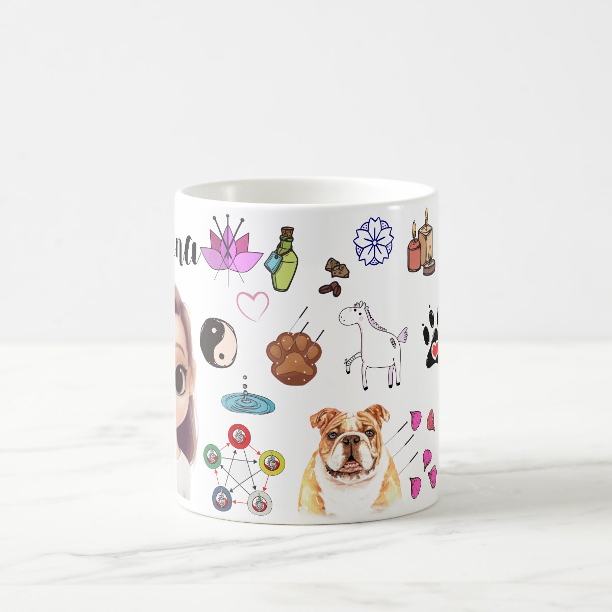 Caneca Personalizada Acupuntura Presente Acupunturista