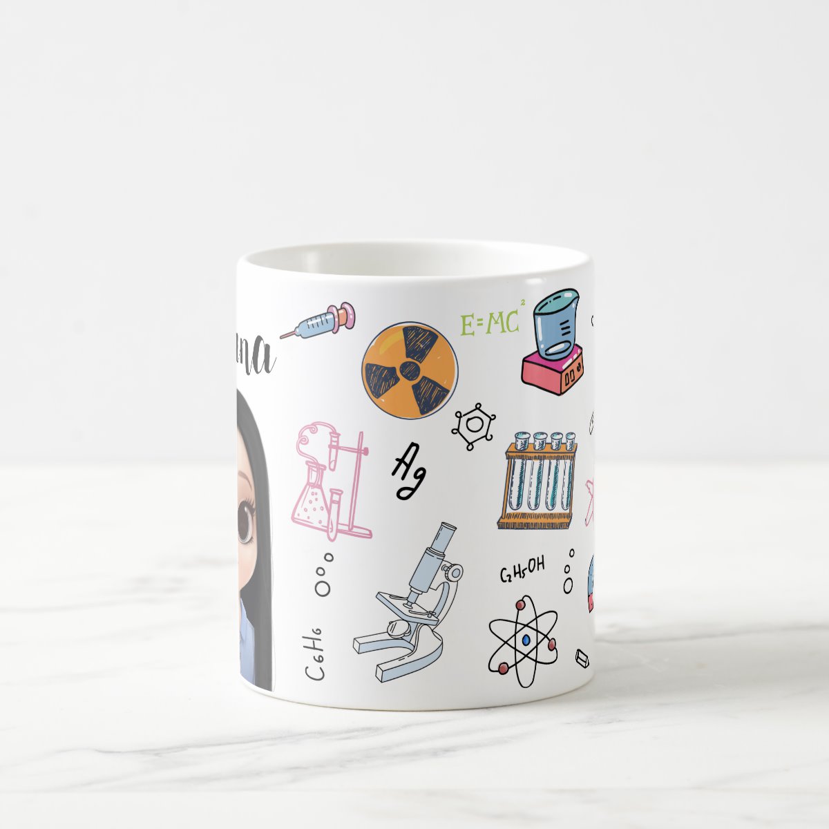 Caneca Presente Engenheiro Químico Profissão Engenharia