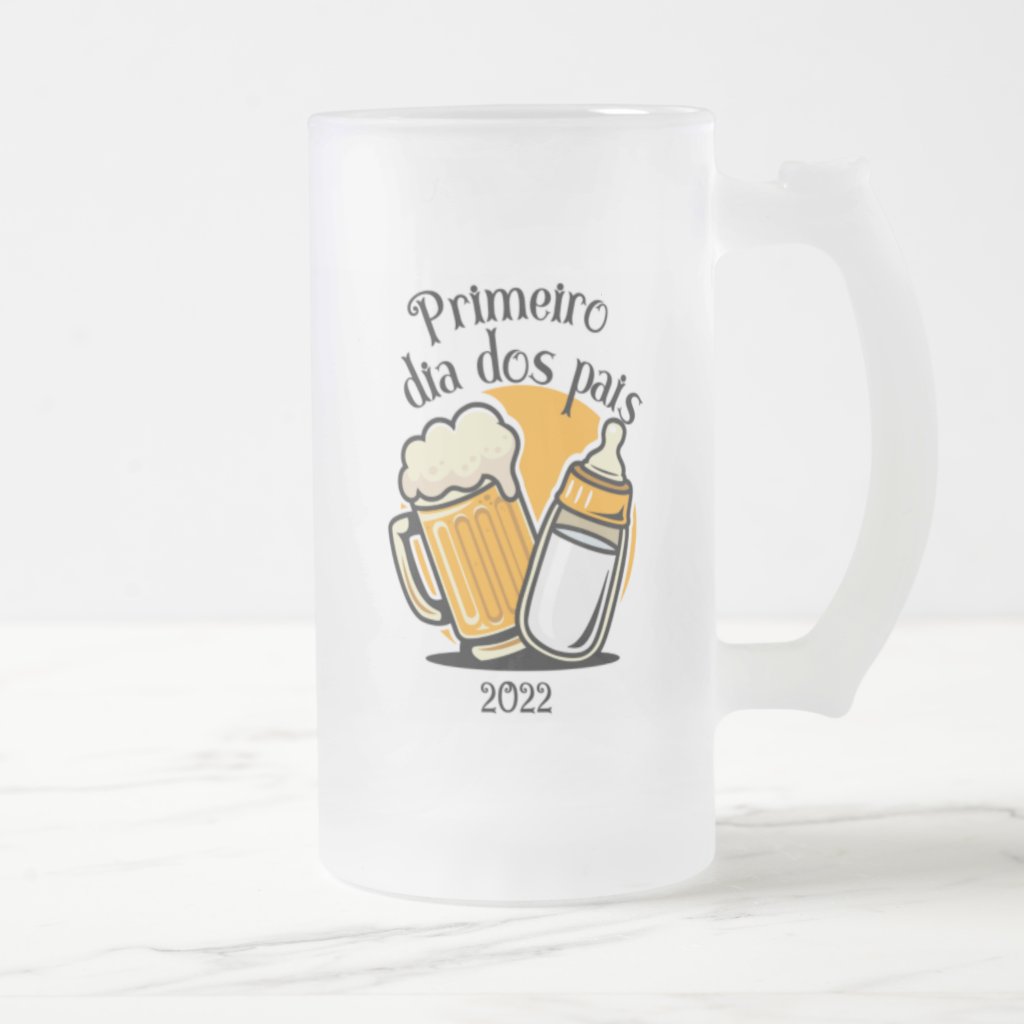 Copo De Cerveja Pai Cervejeiro Presente Primeiro Dia Dos Pai