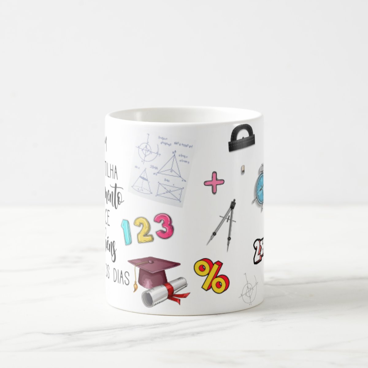 Caneca Presente Dia Dos Professores Professor De Matemática