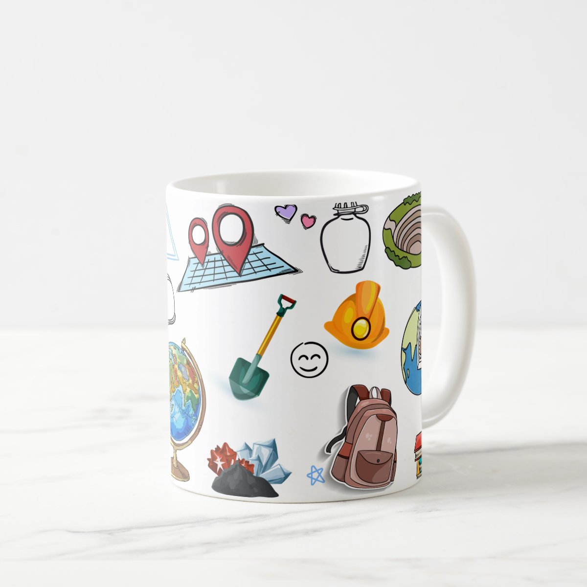 Caneca Presente Personalizado Geologia Profissão Geólogo