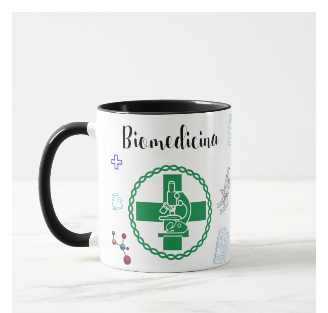 Caneca Personalizada Profissão Biomedicina - Profissões (Biomedico(a))