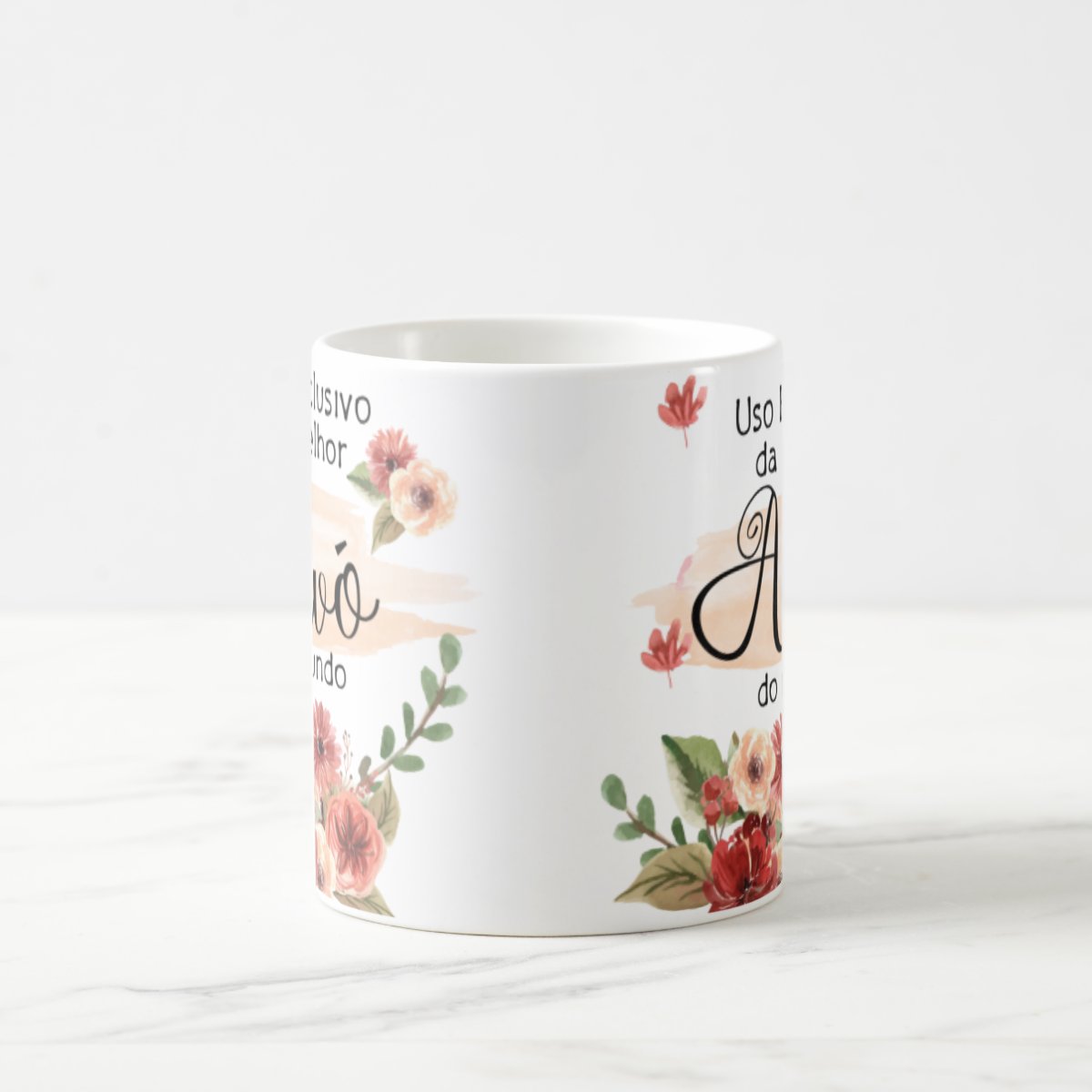 Caneca Presente Especial Dia das Mães para Melhor Avó