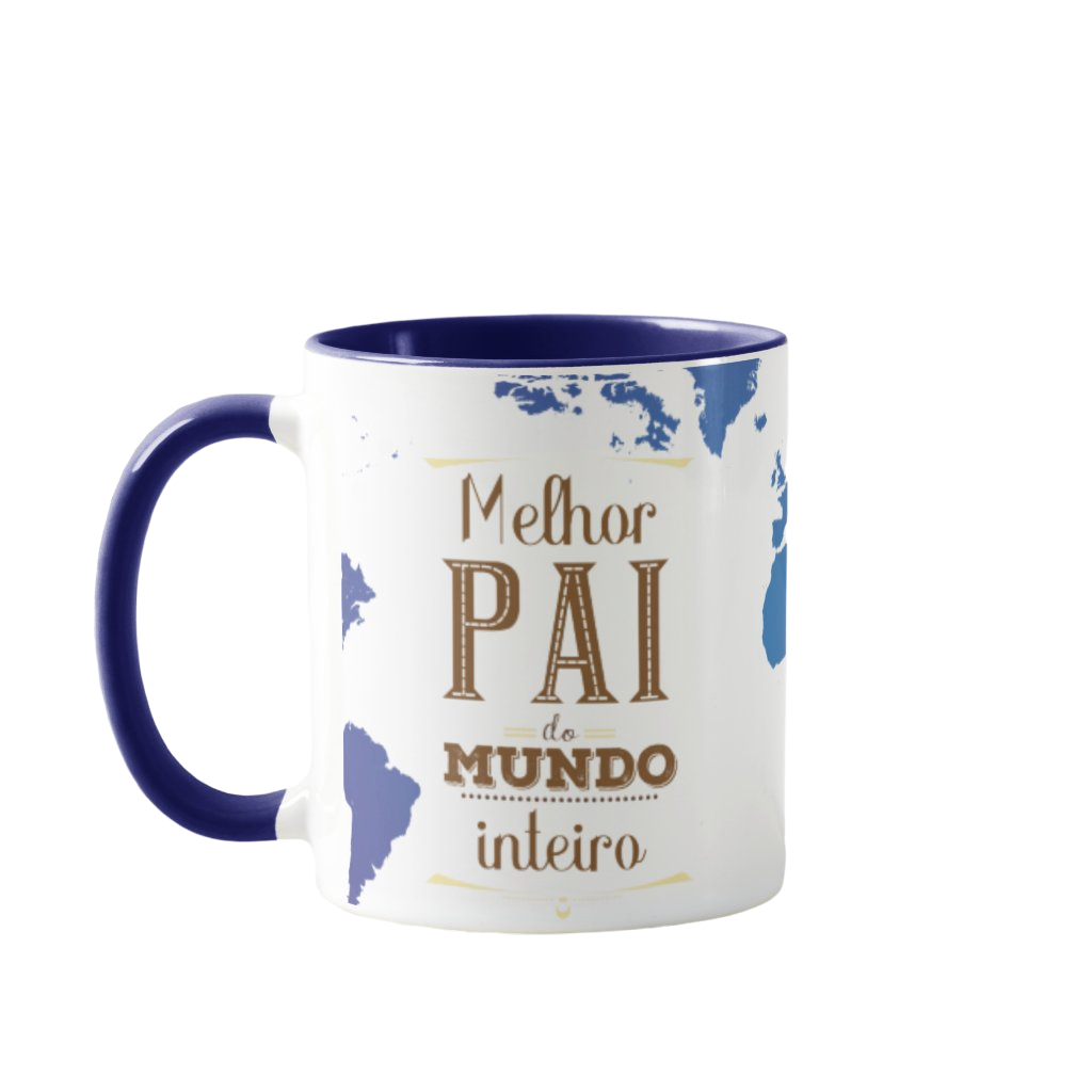 Caneca Presente Melhor Pai Do Mundo Inteiro Dia Dos Pais