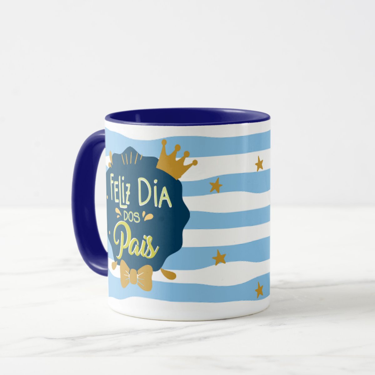 Caneca Feliz Dia dos Pais Presente Escola Empresa Família