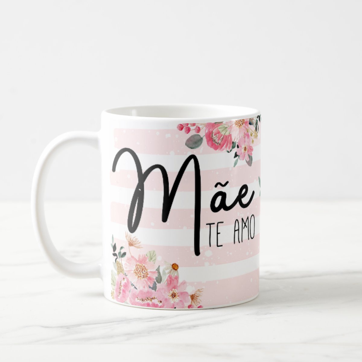 Caneca Presente Especial para Mãe Te Amo Dia das Mães