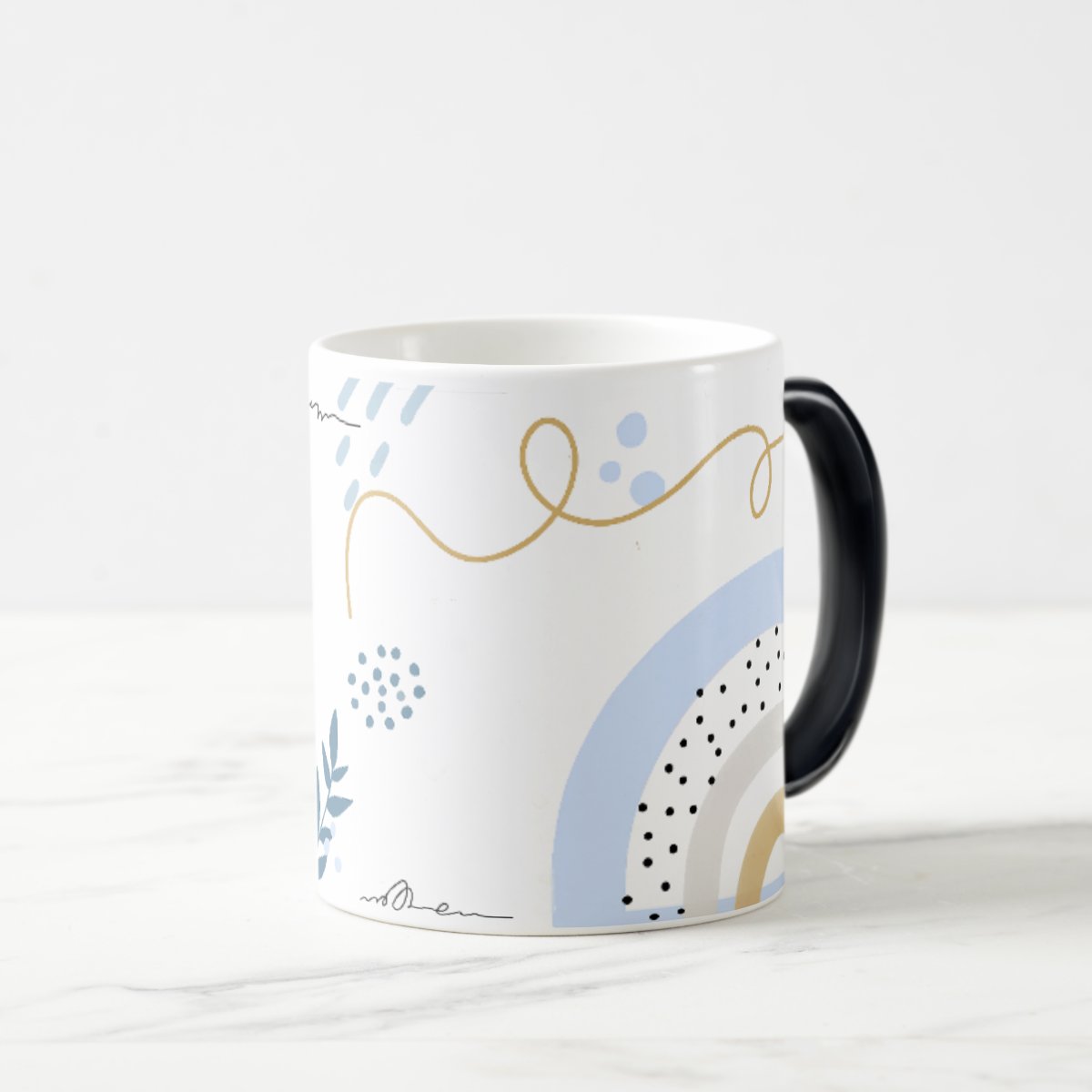 Caneca Mágica Presente Minimalista Dindo Batizado e Crisma