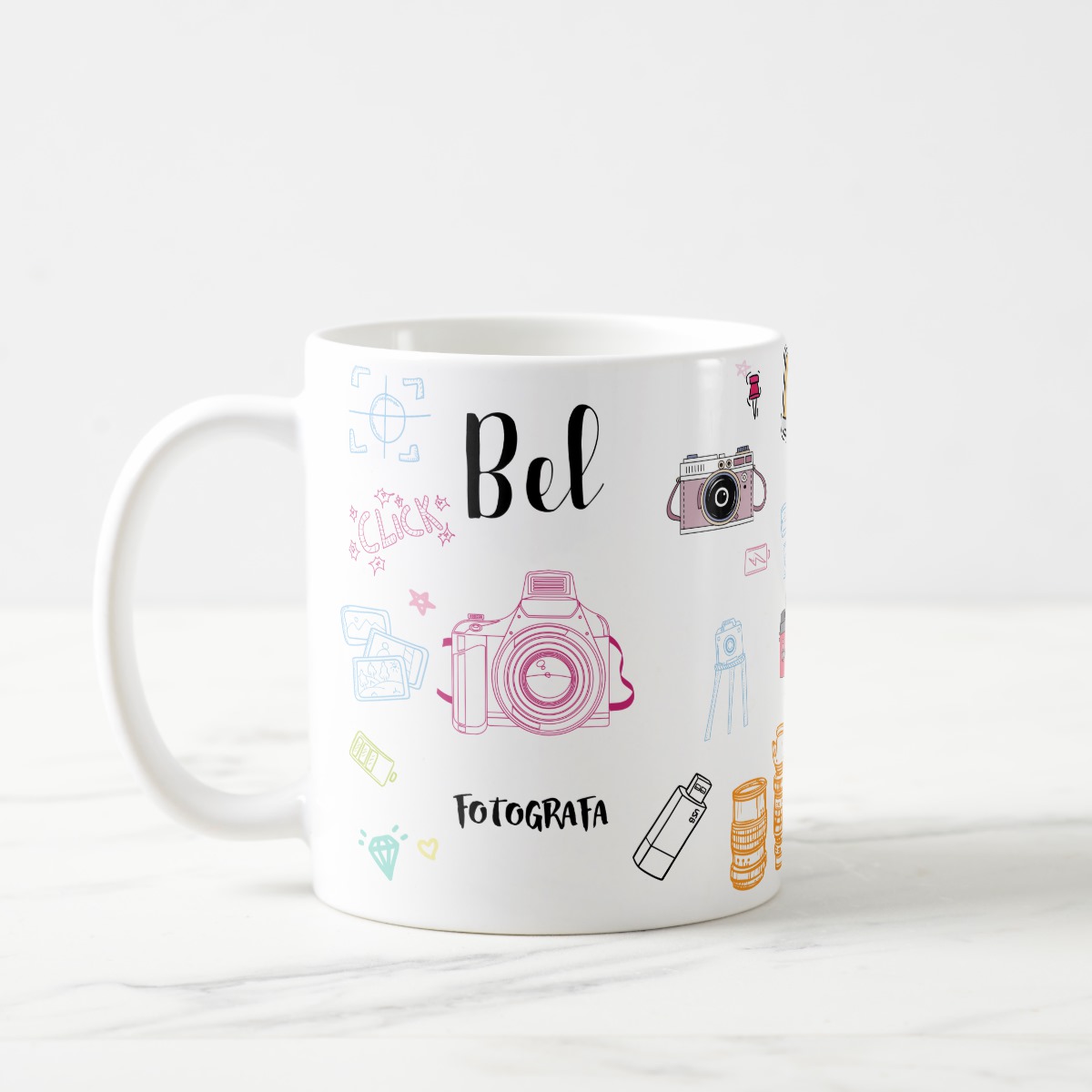 Caneca Personalizada Fotógrafa Presente Fotografia