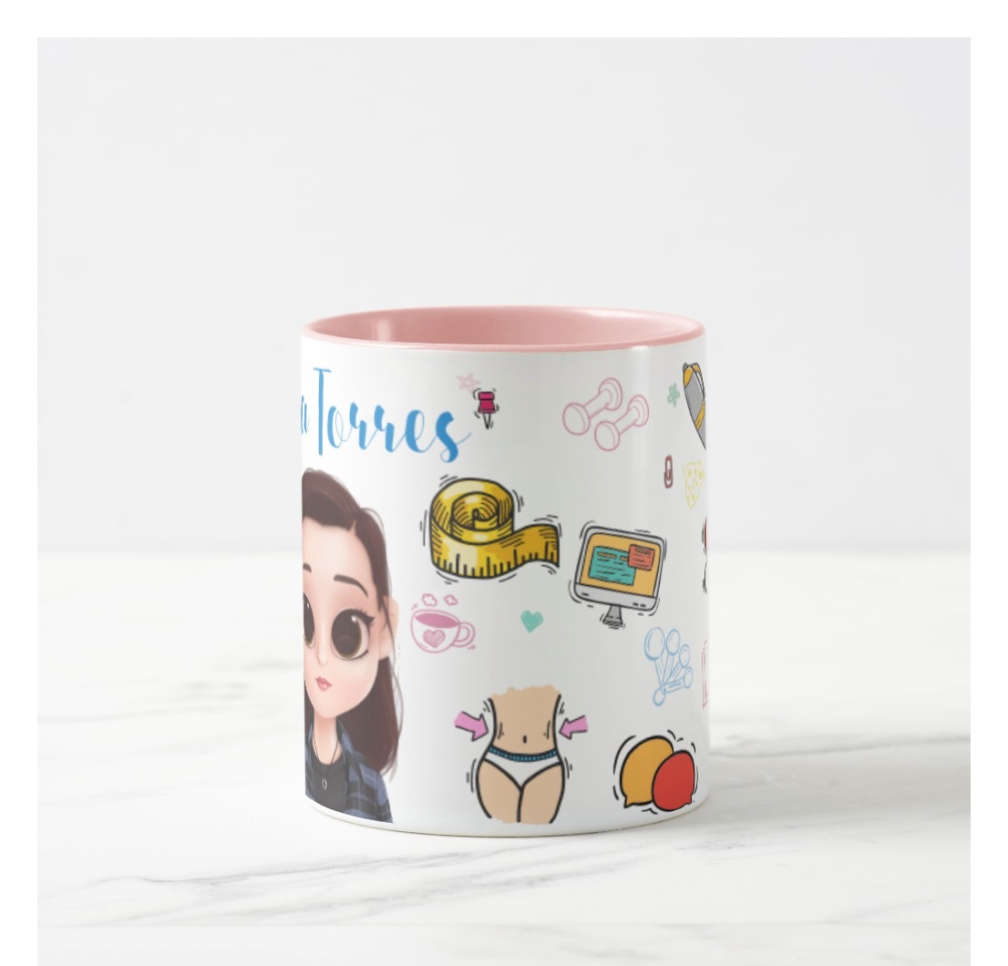 Caneca Personalizada Nutrição Profissão Nutricionista
