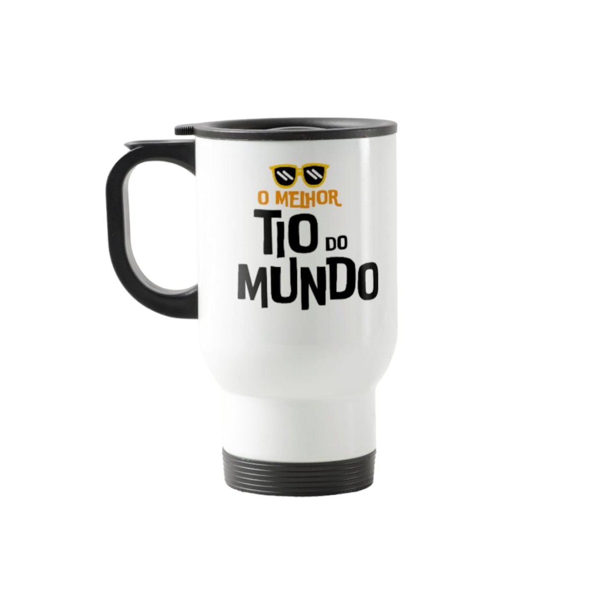 Copo Térmico Presente Criativo Divertido para o Melhor Tio - Família (Tio(a))