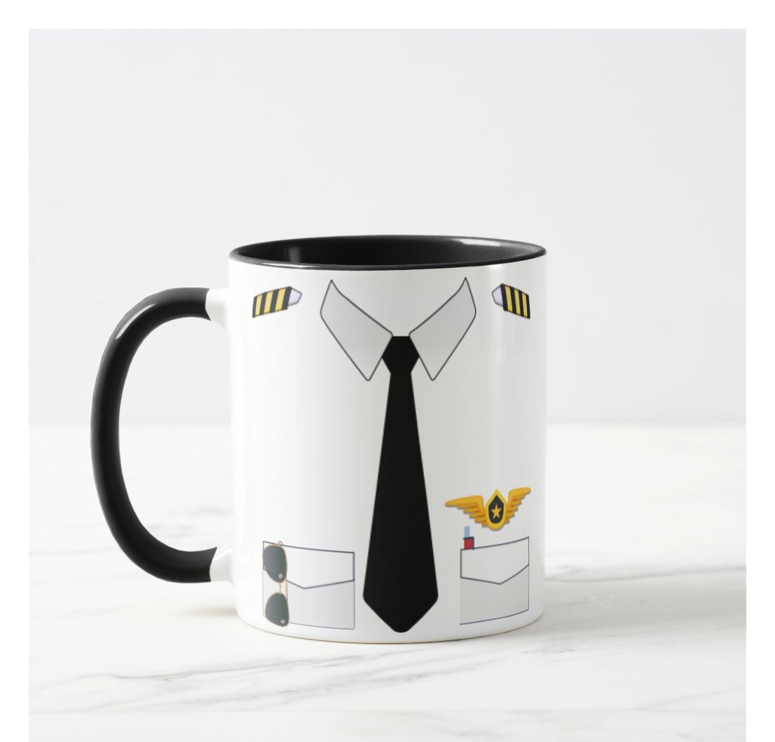 Caneca Personalizada Profissão Aviação Presente Piloto - Profissões (Piloto)