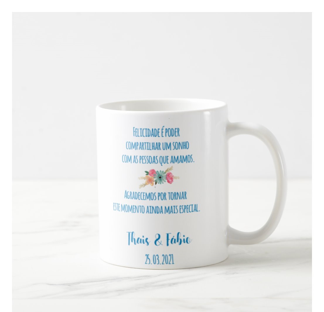 Caneca Femina Presente Casamento Familia Mãe Noiva 