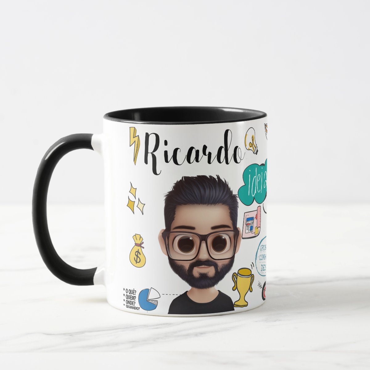 Caneca Personalizada Administrador Presente Criativo Avatar