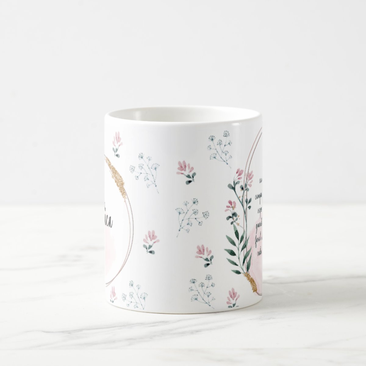 Caneca Feminina Delicada Presente Profissão Medicina Médica