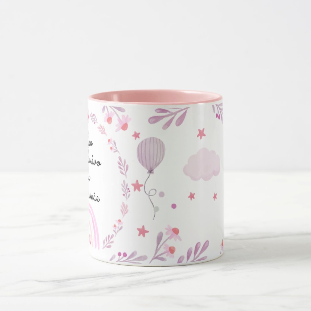 Caneca Feminina Delicada Presente Especial para Mamãe
