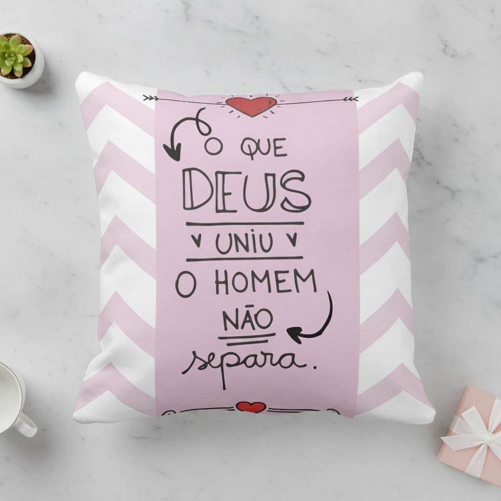 Almofada Decorativa Dia dos Namorados para Namorada - Outros (Casal)