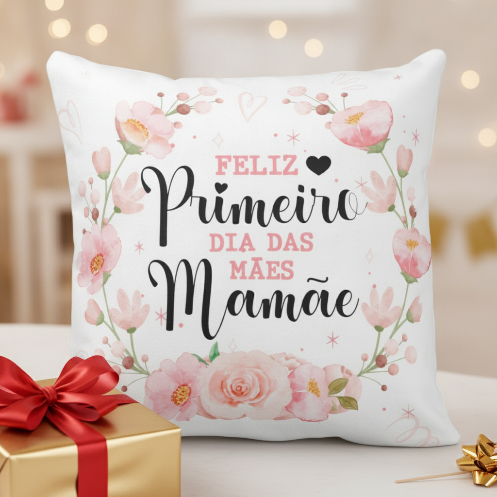 Almofada Presente Criativo Para Mamãe De Primeira Viagem