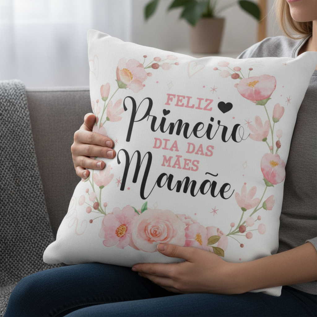 Almofada Presente Criativo Para Mamãe De Primeira Viagem