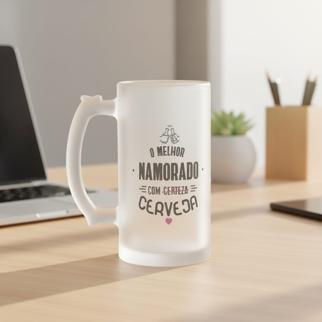 Caneca Cerveja Personalizada Namorado Humor Presente Casal