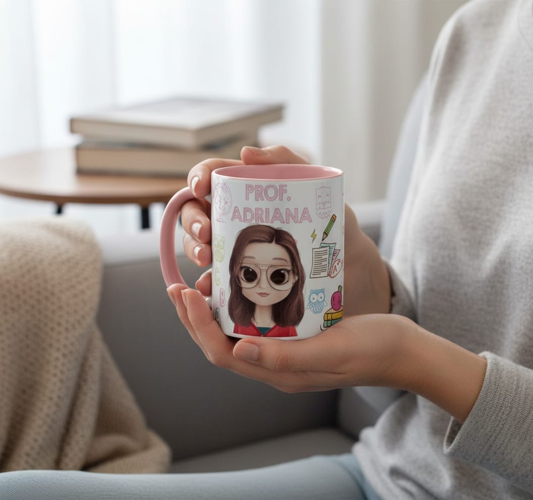Caneca Personalizada Presente Pedagogia Professora Infantil