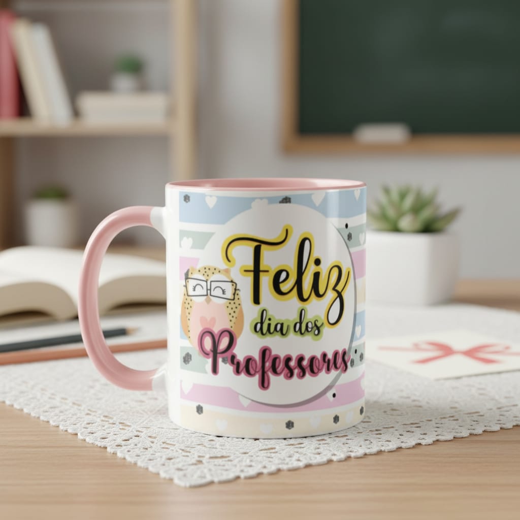 Caneca Lembrança Especial Para O Dia Dos Professores - Dia dos Professores (Professor(a))