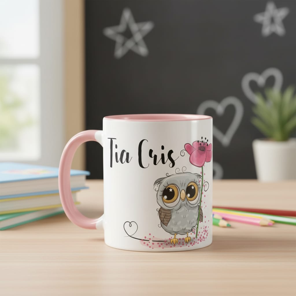 Caneca Personalizada Professora - Dia dos Professores - Dia dos Professores (Educação Infantil)