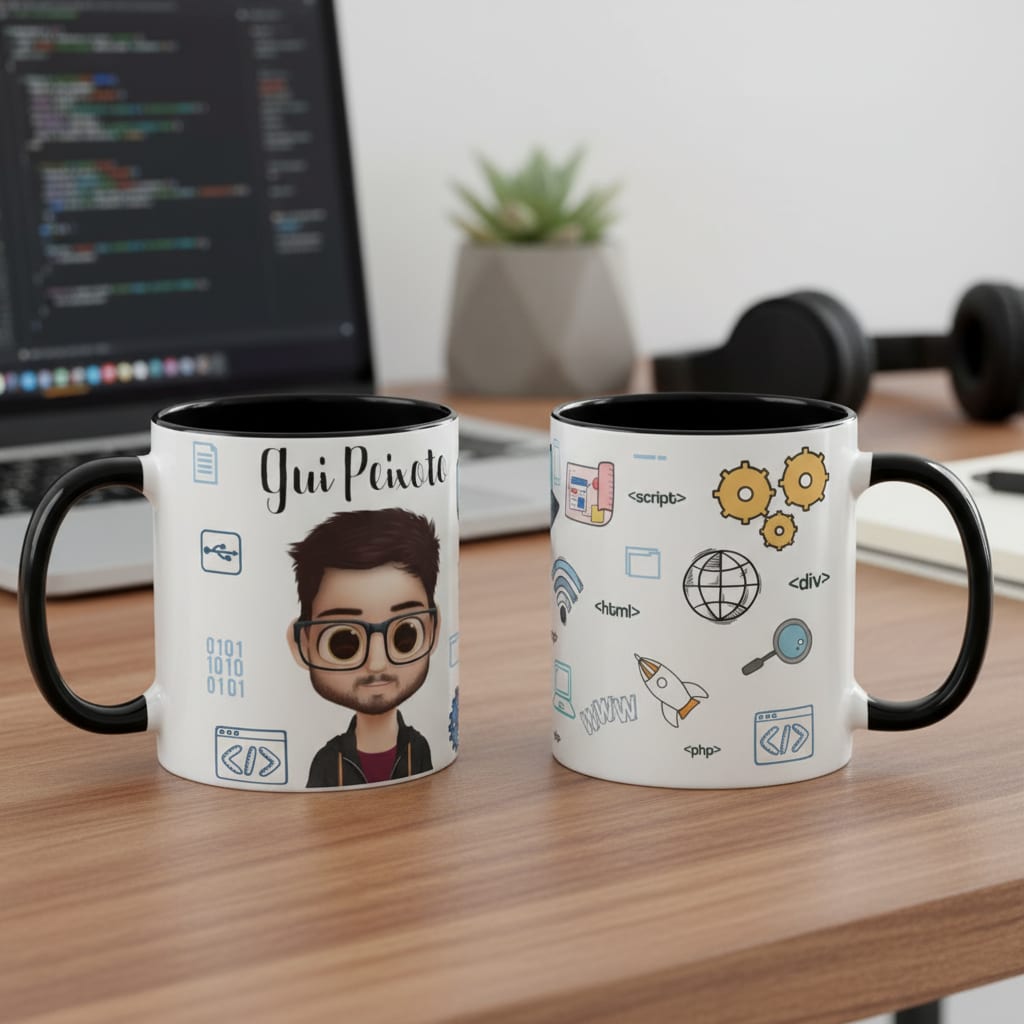 Caneca Personalizada Tecnologia Presente Profissionais de TI